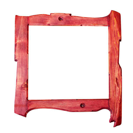 Rough wood frameの写真素材