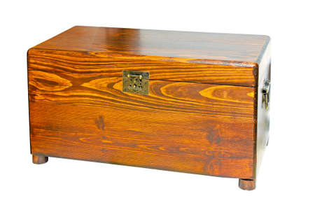 Retro style wooden case の写真素材