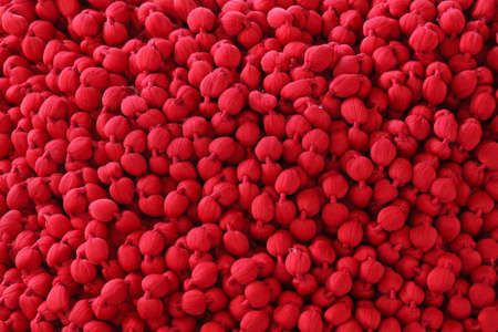 Abstract and modern red ball pattern backgroundの写真素材