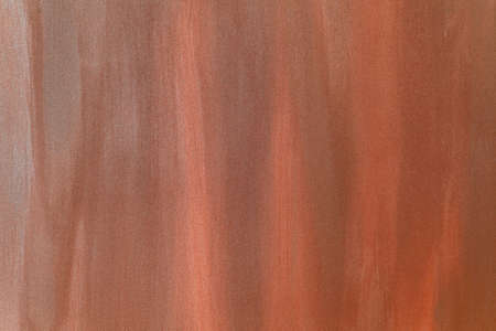 Faux old rust brown painted wall backgroundの写真素材