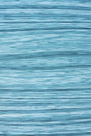 Close up shot of blue textile material