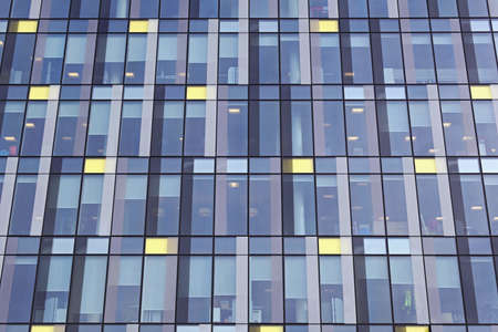 Modern office building with glass facade