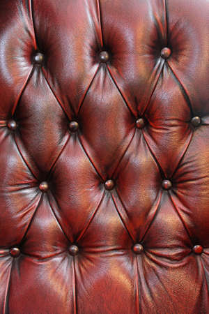 Vintage style leather upholster pattern backgroundの写真素材
