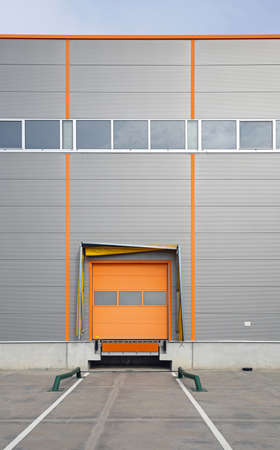 Cargo Door at Warehouse Loading Bay
