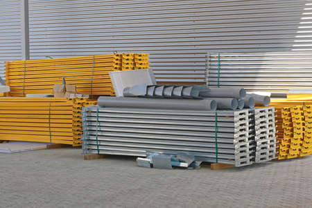 Construction Material For Shelves and Racks in Distribution Warehouse