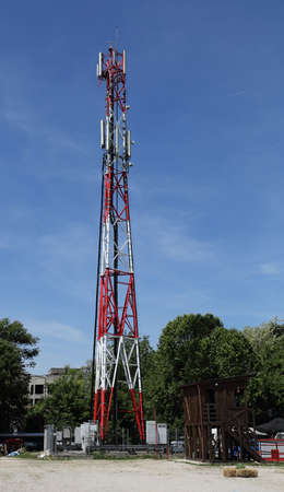 Mobile Cell Tower Communication Antenna