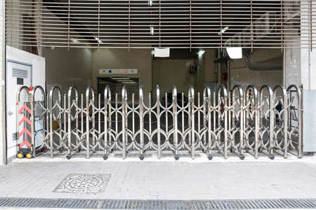 Expanding Barrier For Car Park Entrance