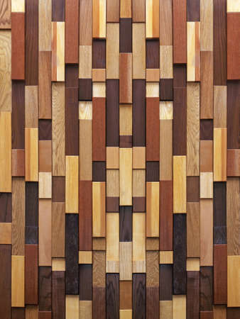 Wood Texture Made With Wooden Tiles Backgroundの写真素材