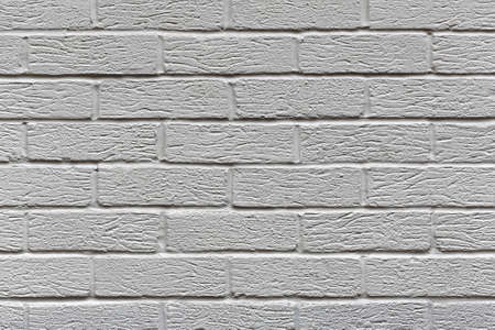 White Brick Wall With Rough Texture