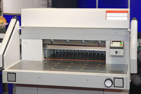 Paper Cutting Machine in Printing Office