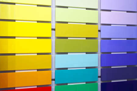Color Swatch Paint Material Samplerの写真素材