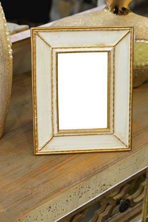 Picture Frame at Night Table in Bedroom