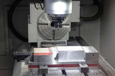 Automated Metal Lathe Machine System Tool