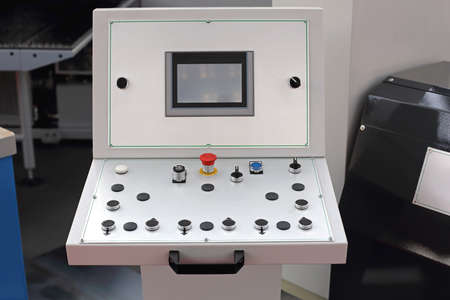 Computer Machine Control Panel For Automated Production in Factory