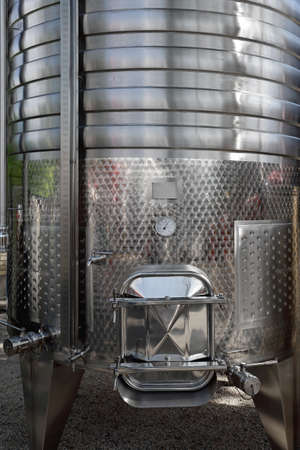 Stainless Steel Silo Storage Vinificator Tank