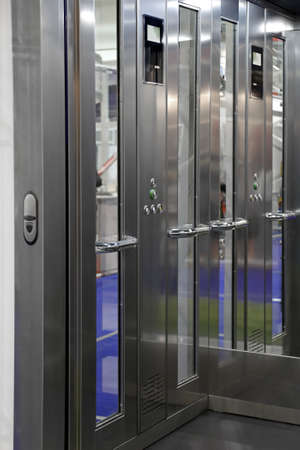 Stainless Steel Modern Elevator Lift Cabin With Window