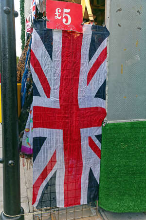 Five Pounds Price for Union Jack British Flag