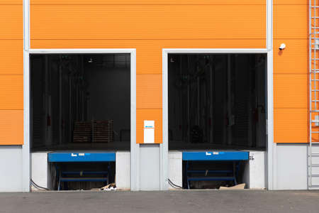Two Cargo Doors at Distribution Warehouse