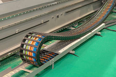 Cable Carrier Flexible Movement Protection Machine