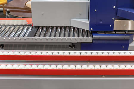 Conveyor Rollers Machine in Wood Work Shop