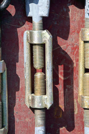 Turnbuckle for Adjust Tension on Bolt Screwsの写真素材