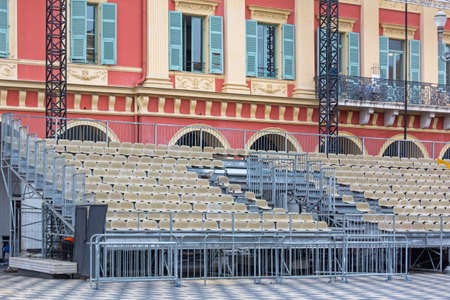 Demountable Stands for Venue in Nice France