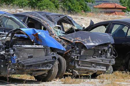 Multiple Vehicle Collision in High Speed Traffic Accident