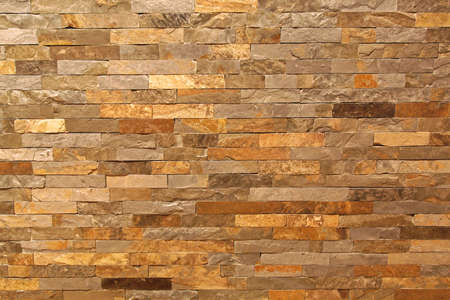 Contemporary wall made from granite tiles