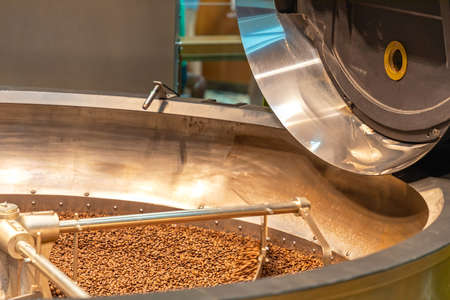 Big Automated Coffee Roaster Machine Equipment