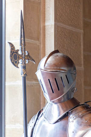 Steel Plates Helmet and Suit of Armour