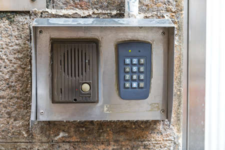 Intercom Door Bell With Numeric Keypad Combination