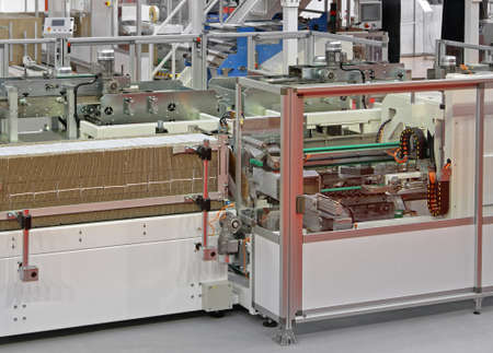 Carton Packaging Machine Production Line in Factory