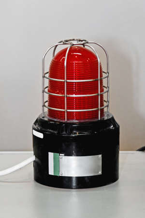 Red Strobe Hazard Flashing Light With Protection