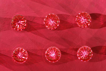 Fun Fair Carnival Red Lamps Bulbs Decorative Lightsの写真素材