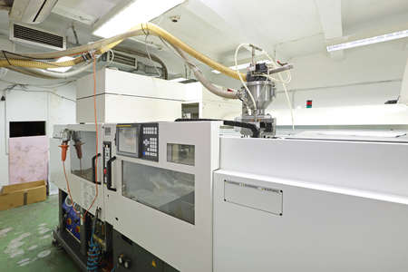 DVD and CD Manufacturing Machine in Factory
