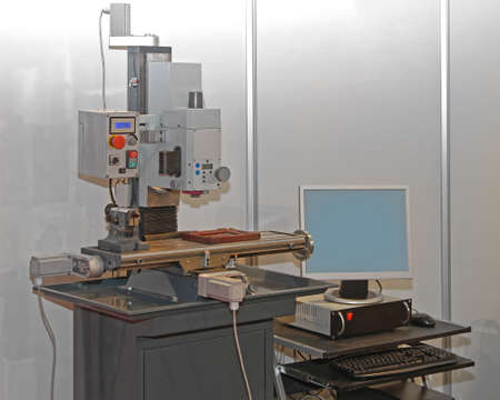 CNC Router Carving Boring Machine in Workshop