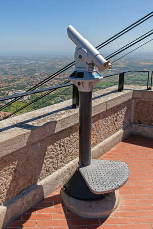 Tourist Viewer Telescope in San Marino