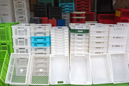 Plastic Crates and Transport Boxes for Shipping