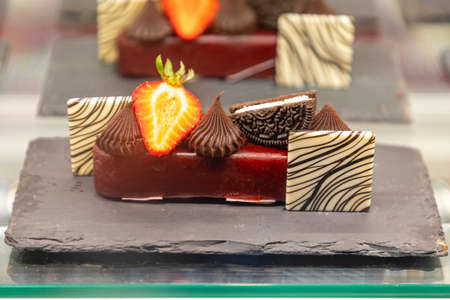 Sweet Culinary Art Cake Served at Slate