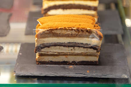 Italian Cuisine Tiramisu Cake at Slate