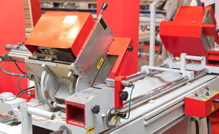 Machine for Making Windows and Doors in Factory