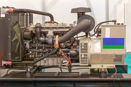 Big Turbo Diesel Engine Auxiliary Electric Power Generator