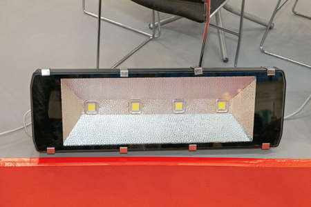 Big Long Led Lights Device at Floor