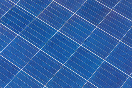 Blue Solar Panel Clean Energy Power Textureの写真素材