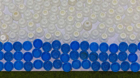 Screw Bottle Sport Caps Collection Plastic Recycle