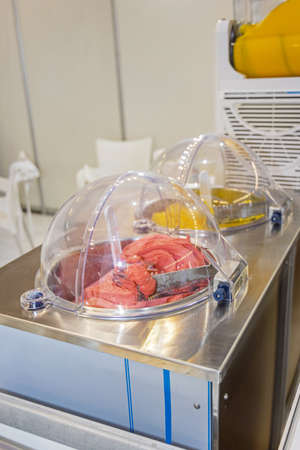 Ice Cream Maker Rotate Multi Machine Productionの写真素材