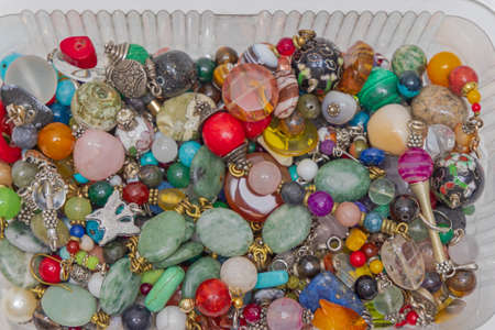 Semi Precious Stones Material for Earrings Maker in Box