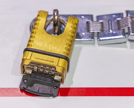 Strong Brass Metal Padlock With Combination Lock
