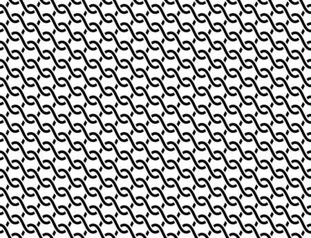 Weaving. Abstract background. Steel wire mesh. Rope weaving.Texture steel wire fence, fencing. Wicker Textile Texture. Seamless pattern. Isolated. Vectorのイラスト素材