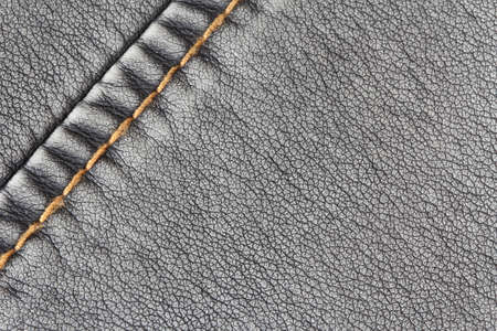 Abstract Dark Leather Jacket Textureの写真素材